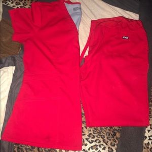 Greys anatomy scrub set. Large